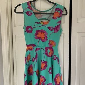 A-Line Floral Dress